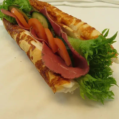 Glutenfritt ostehorn påsmurt