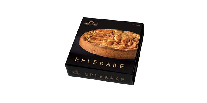 Glutenfri eplekake