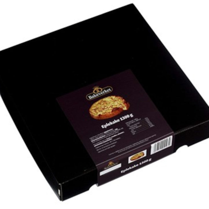 Glutenfri eplekake